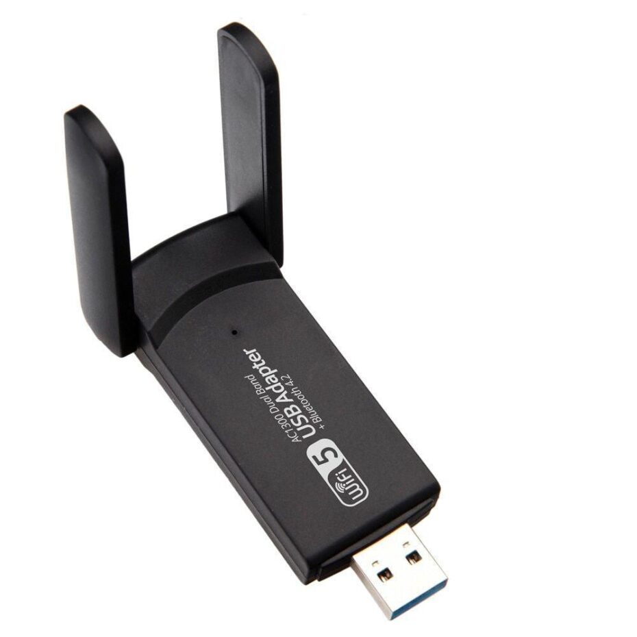 Adaptador WiFi USB 1300Mbps e Bluetooth - Loja Portela