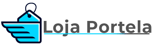 logotipo loja portela