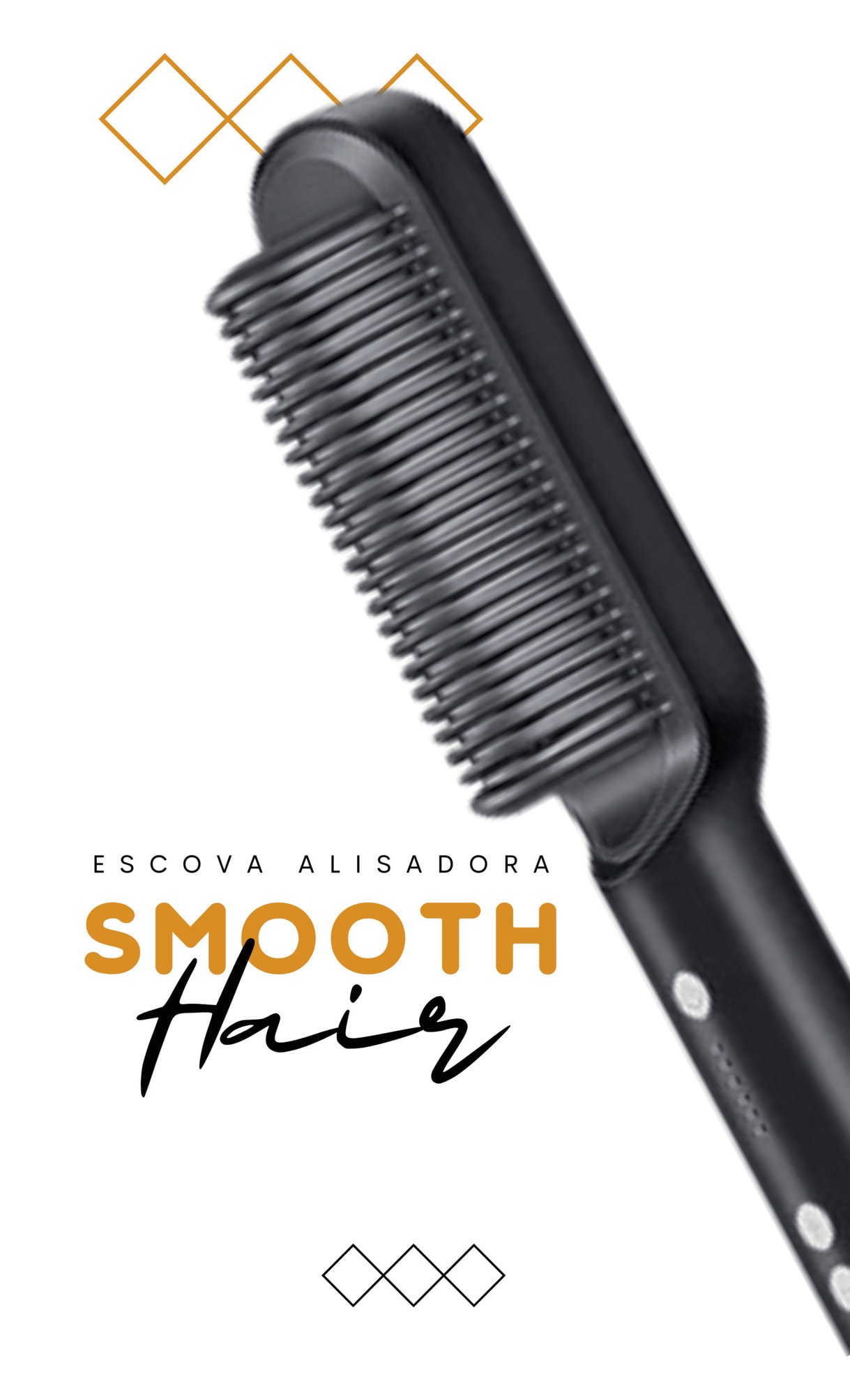 escova alisadora smooth hair – loja portela